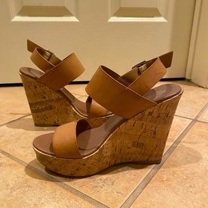 Target Tan Wedge Sandals
